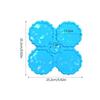 Platzdeckchen Tablett Form Holografisch DIY Untersetzer Formen Silikon Epoxidharz Guss