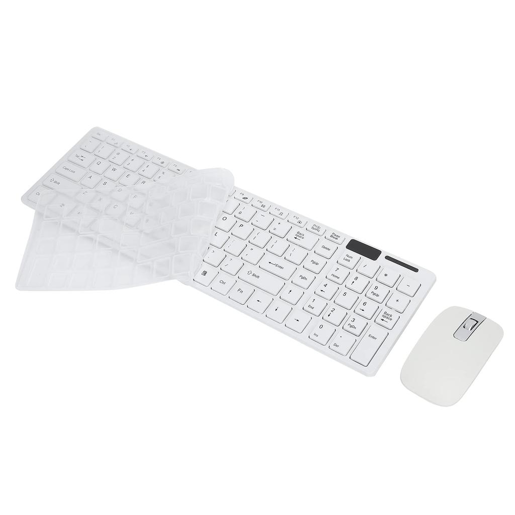 Wireless Keyboard and Mouse Smart Sleep Fingerboard and Mouse High Quick No for and Notebooks 101-Key Set, Combo, Sensitivity, Anti-Interference,