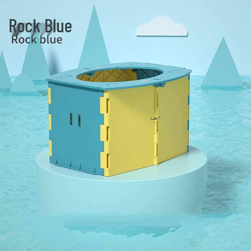 Детский портативный складной дорожный горшок для мальчиков и девочек