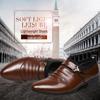 Aofu 2266 Men's Pointed Toe Slip-On Leather Formal Shoes