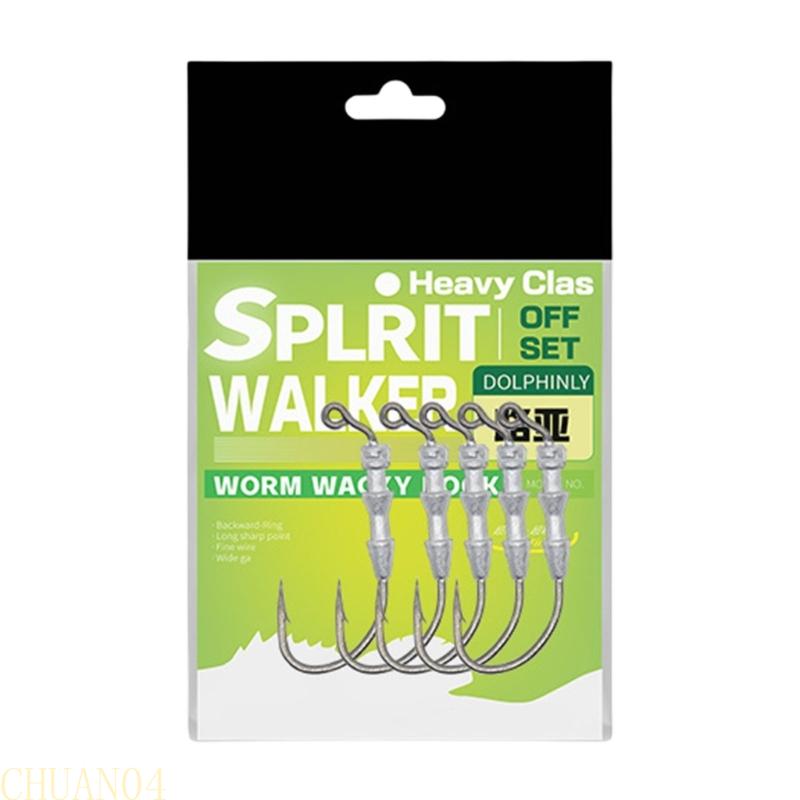 

A1A2 5pcs Rig Jigs Head Hook Barbed Crank Hook Outdoor Fishing Tackle 0.6g/1g Swimbait Jigs Head Lures Baits Jigs Head Hook 0.6 g