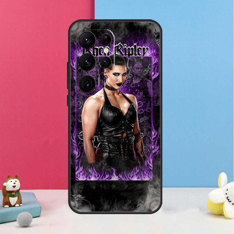 

Чехол Rhea Ripley для Samsung Galaxy S22 S23 Ultra S9 S10 Plus Note 10 20 Ultra S20 S21 FE Мягкий чехол Galaxy S22