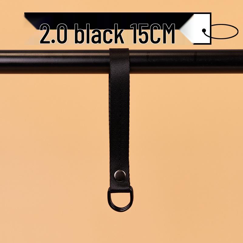 Adjustable Height S-Hook Loop for Hanging Clothing & Accessories with Customizable LOGO