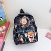 Kids Backpack With Cartoon Italian Brainrot Al Pattern And Ergonomic Shoulder Straps For Preschool And Kindergarten