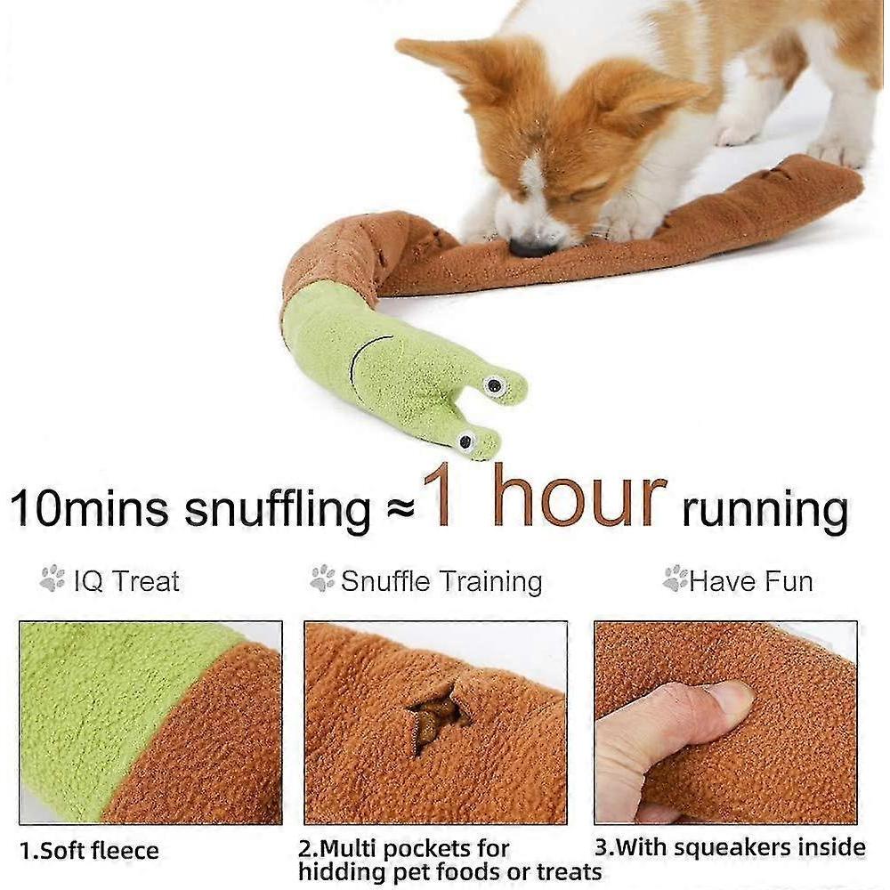 Dog toys,Sniffing Toy For Puzzle And Foraging Instinct TrainingInteractive Plush Teething Toy For Stress Relie