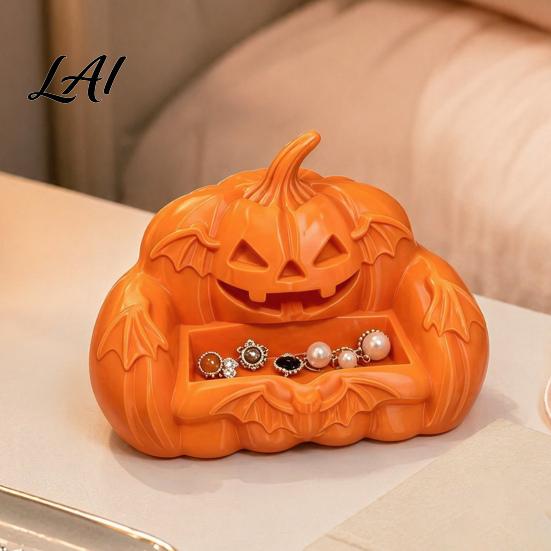 Stylish Room Accessories 3D Printed Ghost Pumpkin Sofa Ornaments Spooky Cute Halloween Desk Decor Tray Haunted Bedroom Decoration House Shelf