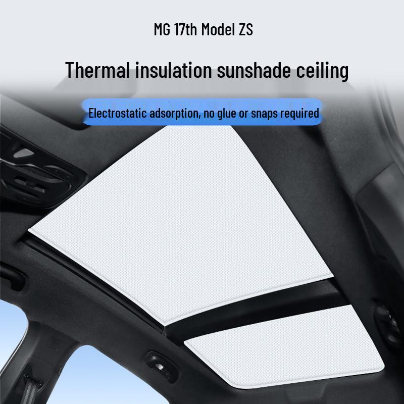 MG 17 ZS Sunroof Sunshade: Heat Insulation & Privacy Protection