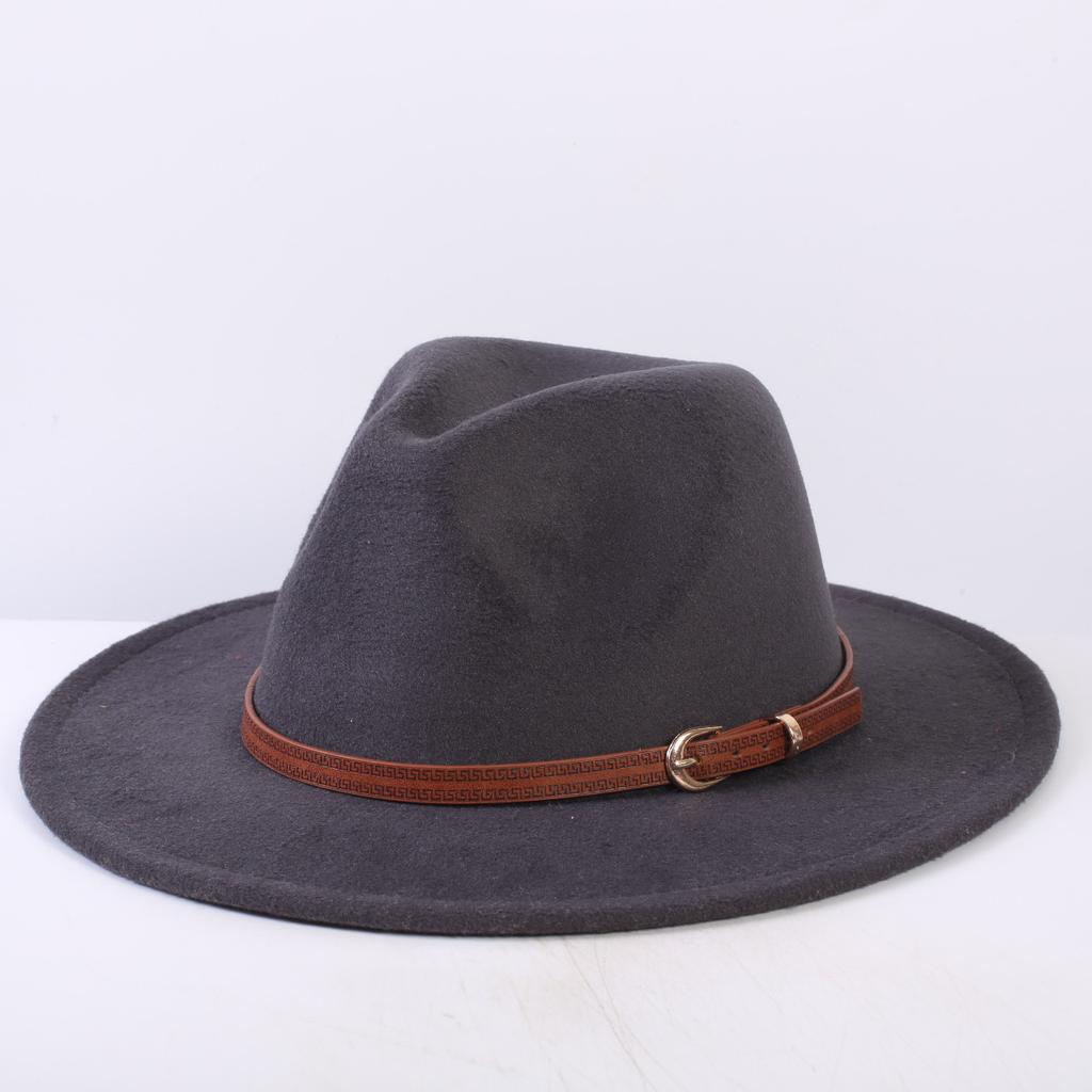Popular European and American classic simple flat-brimmed top hat men's and women's fashionable and elegant versatile jazz hat top hat