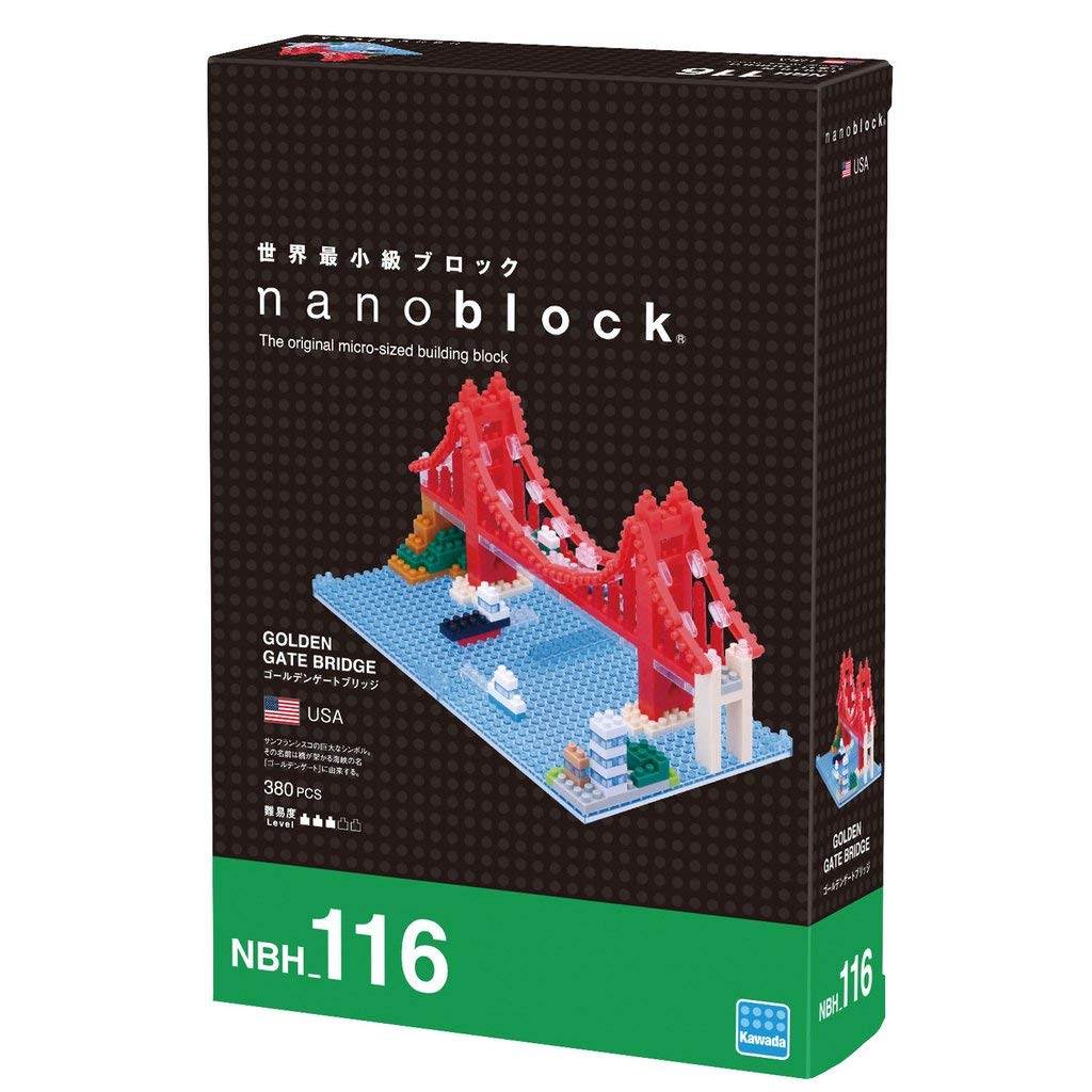Nanoblock Golden Gate Bridge NBH116