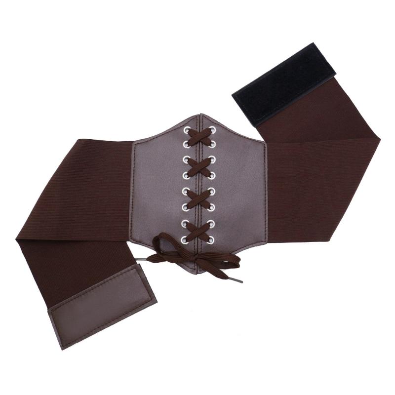 Pirate Costume Accessories Pirate Hat,Medieval Corset Eye Patches Waist Belt Necklace Halloween Pirate Queen Outfits