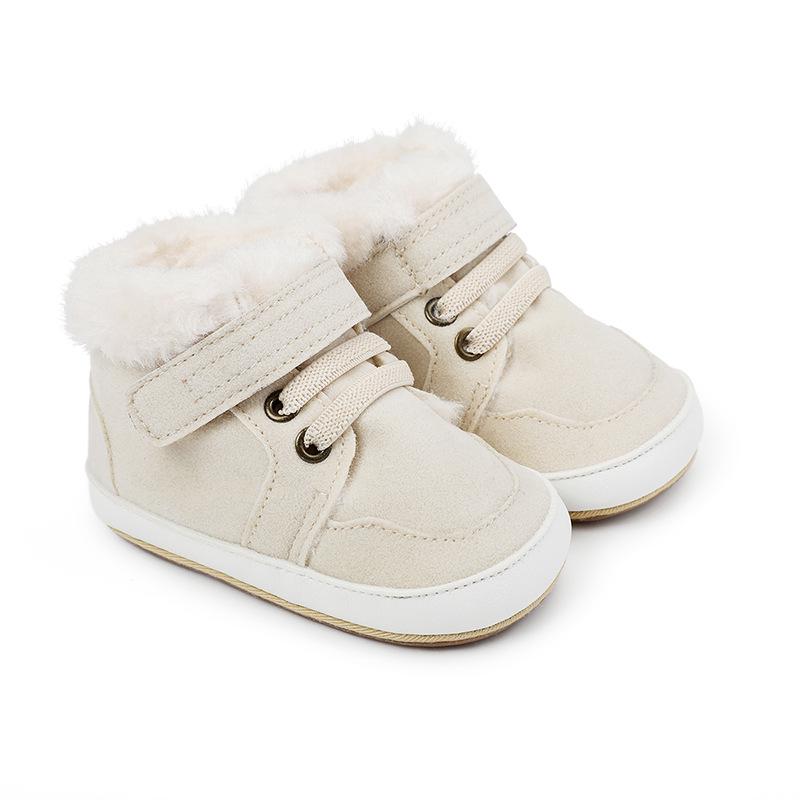 Aimele Winter Cotton Velcro Baby Prewalker Shoes (0-1 Year)