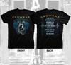 2 Sides Crowbar Band Concert Heavy Cotton Black T Shirt S-5XL TU850