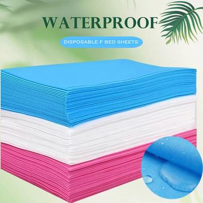 WOSTAR Einweg wasserdichte Bettlaken verdicken Vliesstoff Kosmetikstudio Massagetisch Bettabdeckung Savanne Tragepapier