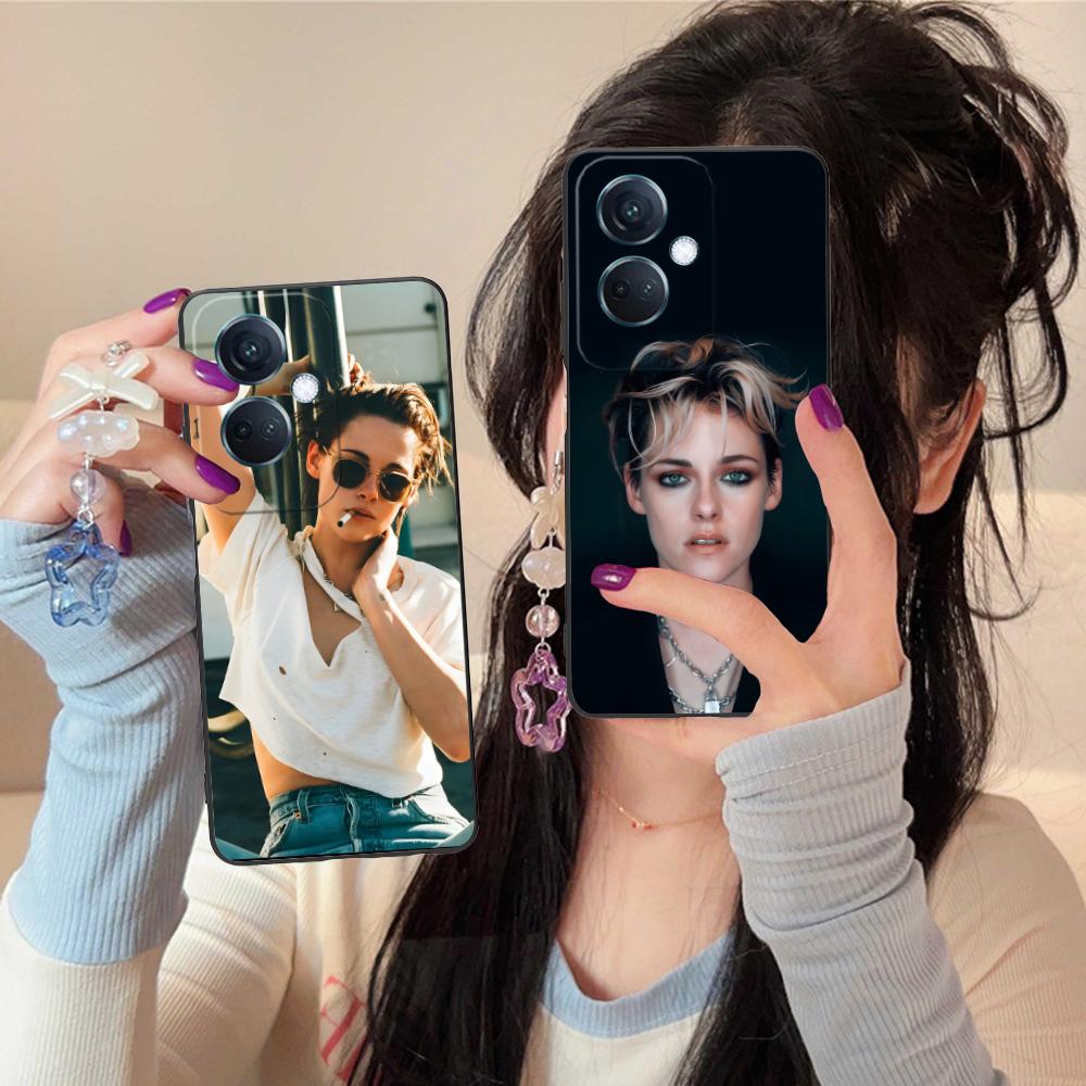 Kristen Stewart Mobile Cell Phone Case for OPPO Reno 14 13 12 11 10 9 8 7 6 5 F T Pro 5G Colorful Printing Cover Luxury Cover