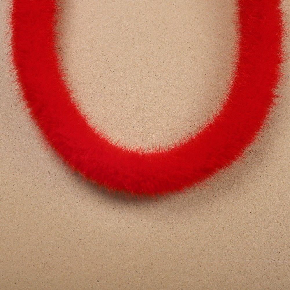 

Полоски искусственного меха норки для накидок-чонсам, ханьфу, детской одежды, манжет, окантовки и аксессуаров для головных уборов