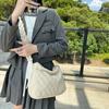 Cotton Girl Sash Bag With Bowknot Closure For Daily Casual Use