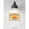 Vintage Retro Metal Tin Sign 8x12 Inch Rustic Grapefruit Juice Kitchen Wall Art Decor for Home Bar Man Cave