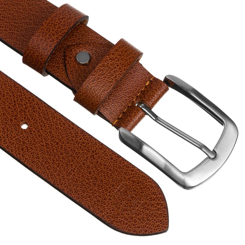 PTN Wide Leather Belt LTP-TWT-125-0025 Tan