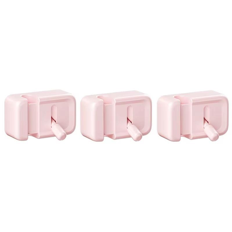 3 Stück Schreibtisch-Kabel-Organizer Mini Selbstklebend Schaltertyp Kabelclips Langlebige Kabelhalter-Clips Fester Schreibtisch-Kabelhalter