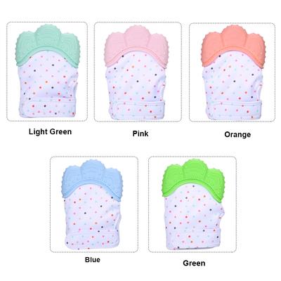 Food Grade Silicone Molar Gloves Tooth Care Soothing Pain Relief Infant Baby Sounding Teething