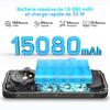 Smartphone Incassable Blackview BV9300 Pro 16Go+256Go 15080mAh(33W) Double écran 6.7" 64MP+32MP Android 13 NFC 100LM - Noir