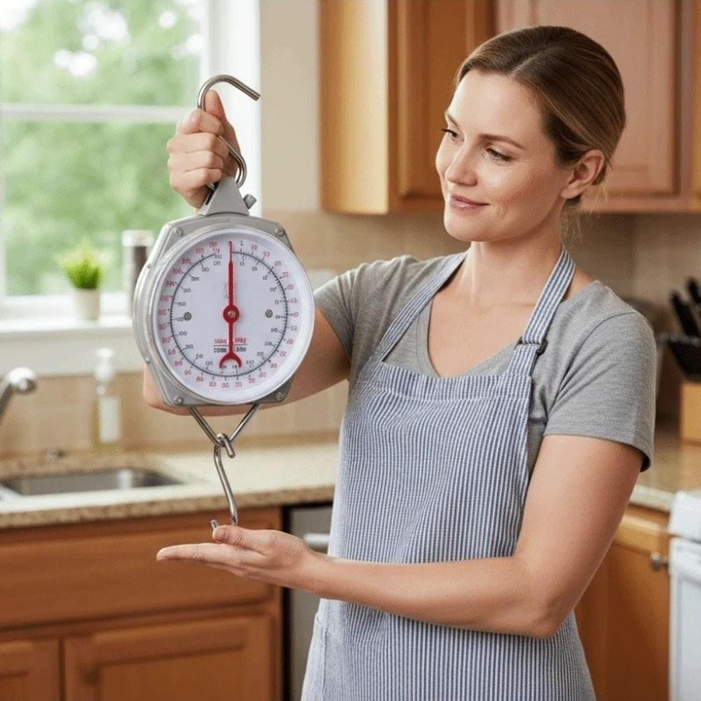 with Hanging Hook Luggage Scale Portable Weighing Apparatus Mechanical Hanging Scales Supermarket