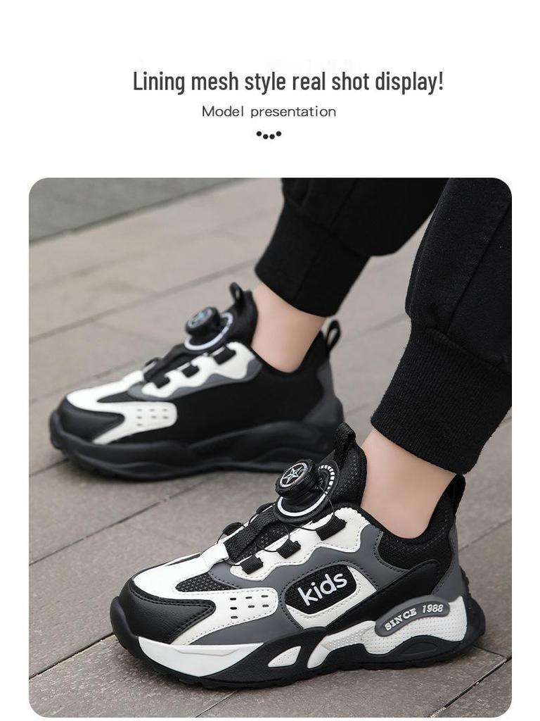 2025 Winter Velvet-Lined Girls' Sports Shoes: Warm, Comfortable, Thickened Cotton Design