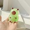 Glitter Capybara Sugar Stress Ball Anxiety Relief Clear Capybara Squeeze Toy Stretchy Slow Rising Relaxing Animal Pinch Fidget Toy