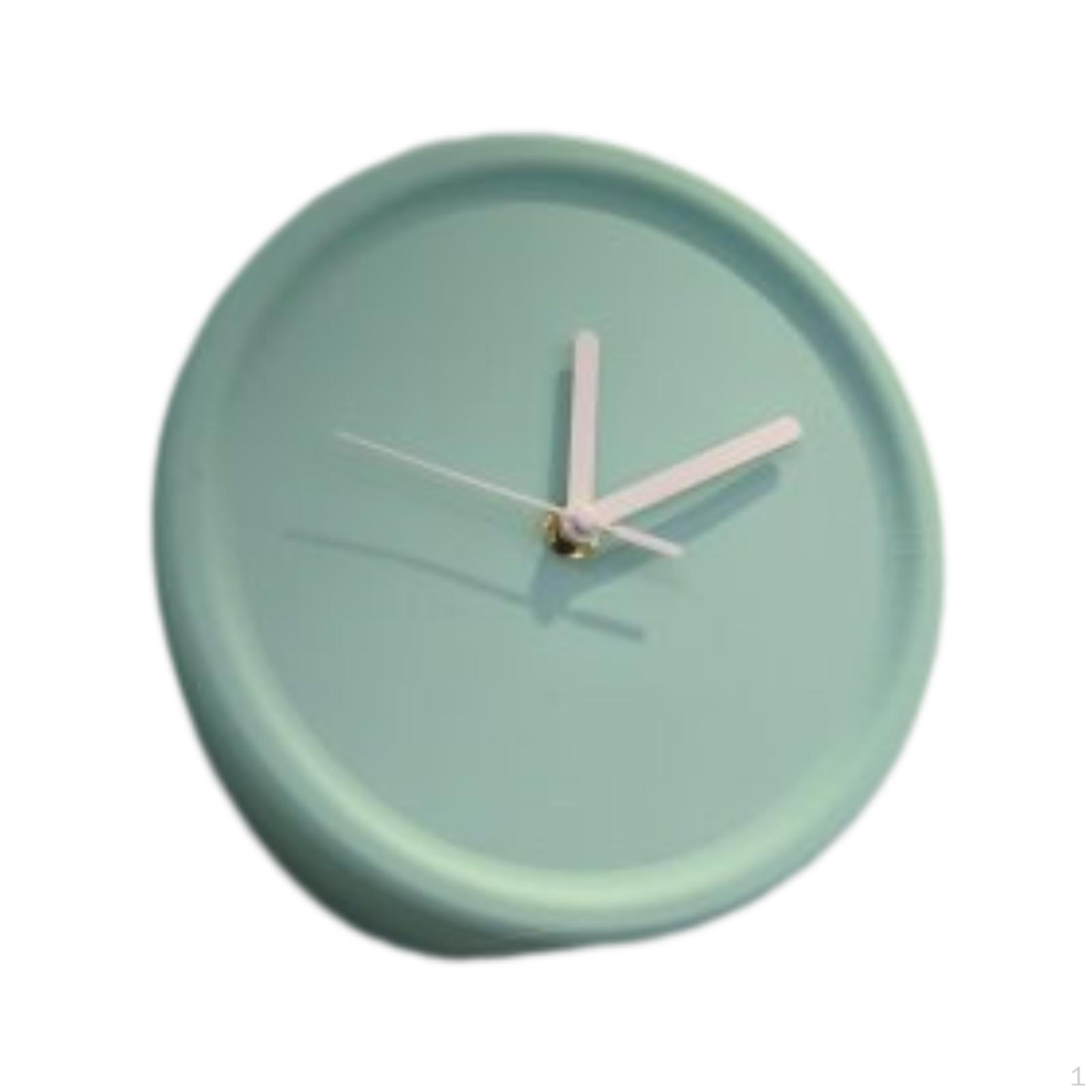 

Corner Wall Clock for Decorative Use in Dorm And Kitchen мятный зеленый