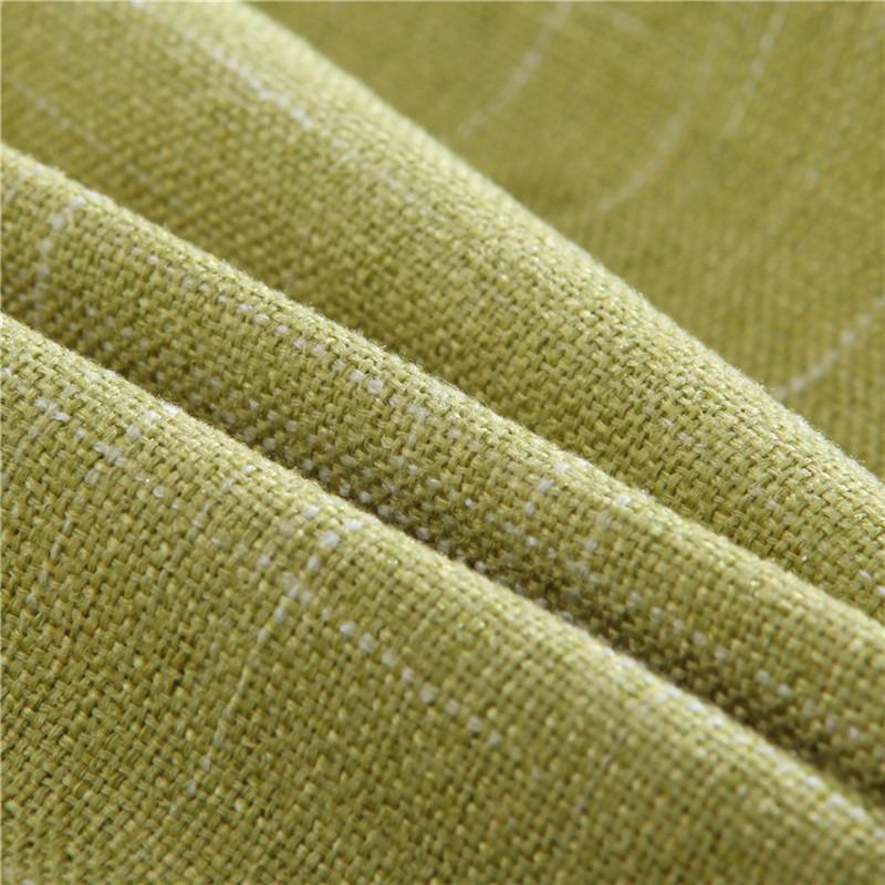 45x45cm Linen Solid Color Throw Pillowcase Detachable Washable Office Cushion Cover Car Waist Rest Headboard Back