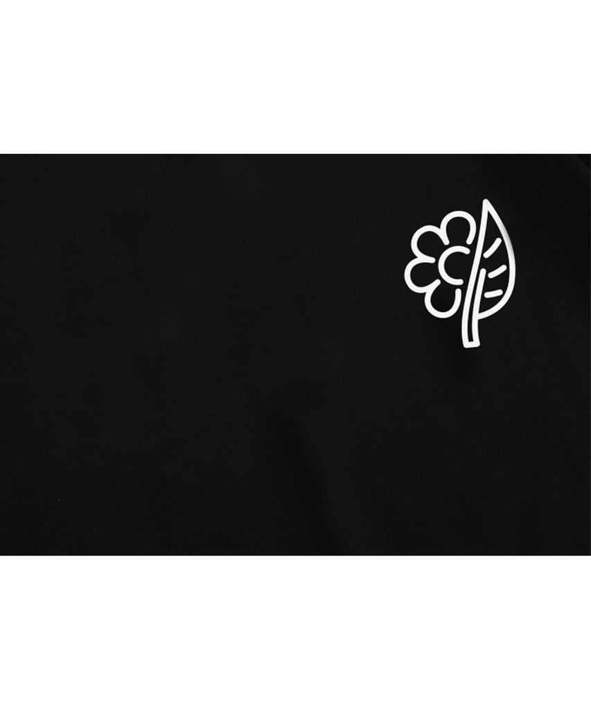 NP STUDIO Nature Art Logo T-Shirt Black