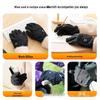 Self-Heating Half-Finger Smart Gloves for Warmth - Ideal for Office, Gaming, Riding, and Motorcycle Use