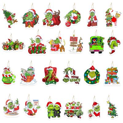 Weihnachtsanhänger Frohe Weihnachten Dekor hängende Schnur Handwerk Design Dekor für und Handwerk Weihnachten Urlaub Hochzeit Party Versorgung