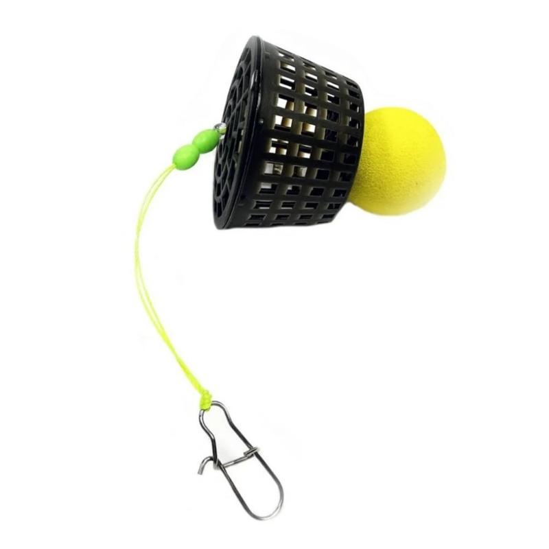 Professional Baits Dispenser With Removable Floating Ball For Convenient Maintenance And Spreading of Baits In Fishing