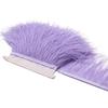 1Meter Natural Fluffy Ostrich Feathers Trim 8-10Cm Red Ostrich Plumes Craft Ribbon For Wedding Dress Sewing Clothing Decoration