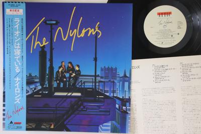 LP Record NYLONS - Nylons ALI28004PROMO ATTIC 1985 Japan Obi Rock Used