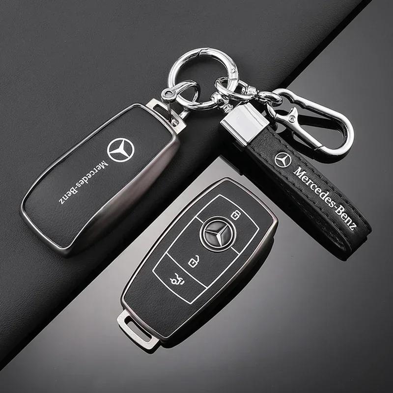 C200 E300 2026 Moda Quente TPU Capa Protetora de Bolsa para Chaveiro Inteligente de Carro Para Mercedes Benz Classe A C E S G GLC CLE CLA W177 W205