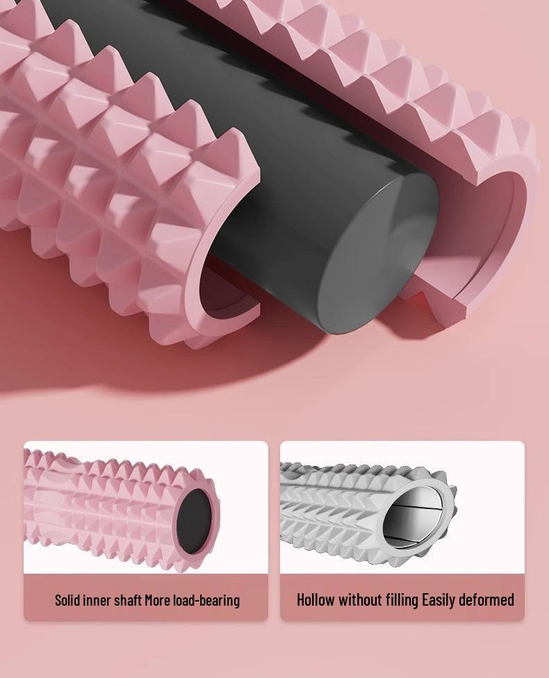 Συμπαγής Κύλινδρος Μασάζ από Αφρό EVA για Μυϊκή Χαλάρωση και Γιόγκα