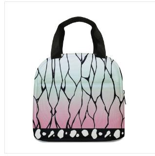 Digital Full Print Lunch Bag Children'S Meal Bag Student Picnic Bag Thermal Insulation Bag Bento Bag Handbag