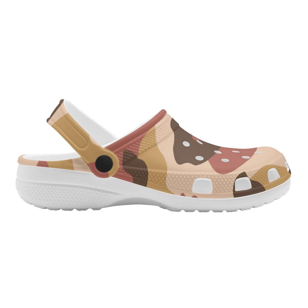 Novelty Printed EVA Clogs Sandals Unisex Lightweight Breathable Slip On Casual Shoes Lightweight Summer Footwear Daily Walking