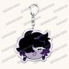Süße Game Cookie Chibis Schlüsselanhänger für Accessoires Tasche Schatten Milch Reine Vanille Granatapfel Schlüsselringe Schmuck Fans Freunde Geschenke