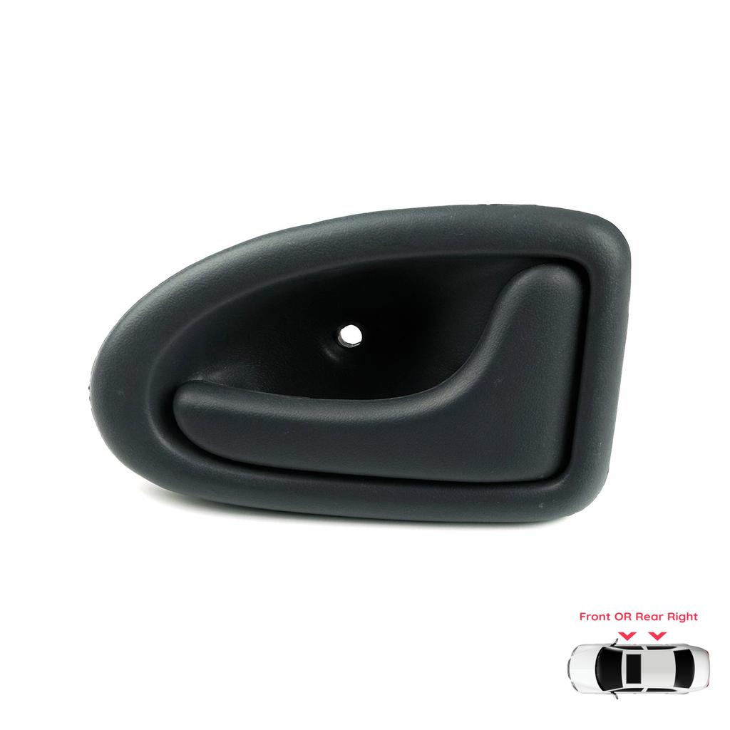 EDP100 Inner Door Handle Right Gray for Renault Clio Trafic Master 2 Scenic Megane 1 Logan 1 Movano A Interstar Primastar Daily
