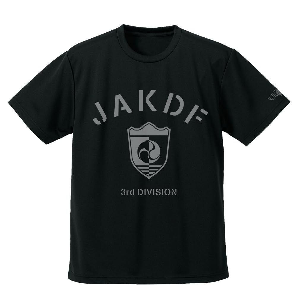 

COSPA Kaiju 8 Japan Defense Force 3rd Unit Dry BLACK XL Size [Official] No. T-Shirt чёрный