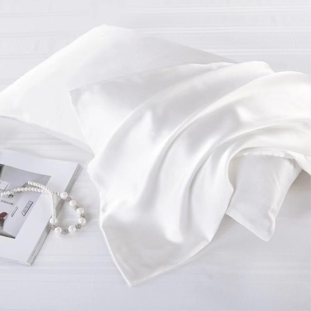 1 Piece Silky Stain Pillowcase Silky Pillowcase Natural Silk Pillowcase Mulberry Silk Pillow Case Standard