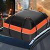 Wasserdichte Auto-Dachgepäcktasche 420D Oxford-Gewebe Dachgepäcktasche Verstellbare Dachgepäckträger Camping