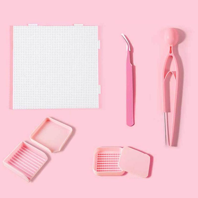7Pcs/Set Tweezers Hama Beads Clip Handmade Diy 2.6Mm Tool Artifact Pen Needle Shovel Plate Tweezers For Hama Beads Tools