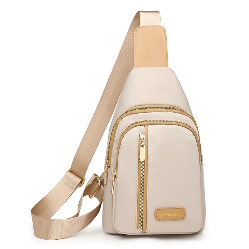 Chest Bag Women's Lightweight Sports Shoulder Bag Crossbody Bag