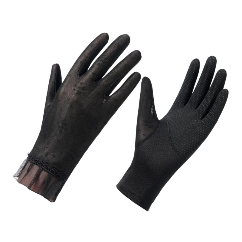 1 Paar Leichte Outdoor-Handschuhe Touchscreen-Funktion Anti-Rutsch-Handschuhe zum Fahren und Radfahren