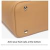 Leather Women's Bag Tote Bag Summer Hand-held Large Bag Cowhide Commuter Shoulder Bag Women's Large Capacity