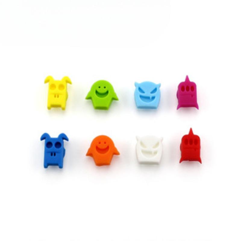 

Силиконовая этикетка для вина, этикетка для красного вина, наклейка с присоской, подвесной распознаватель, этикетка для вечеринки, винная бирка, Хэллоуин 8 different colors